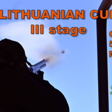 Lithuanian Cup III stage