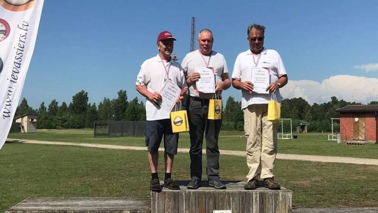 Iš varžybų Latvijoje su aukso medaliu!