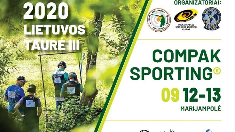 Informacija Lietuvos taurės varžybų dalyviams