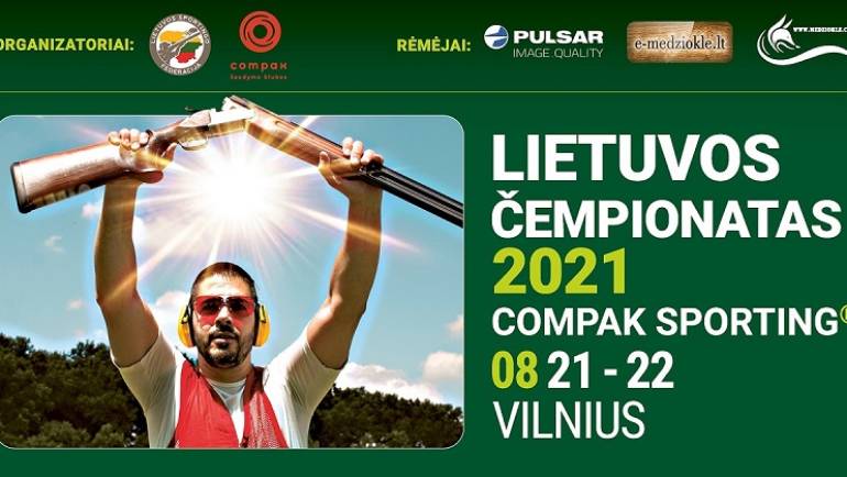 Kviečiame į 2021 metų Lietuvos compak sportingo čempionatą
