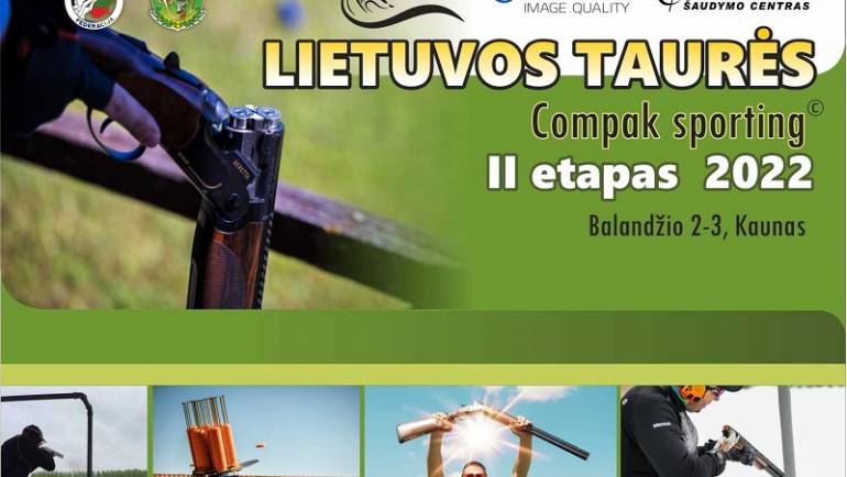 Informacija Lietuvos taurės varžybų dalyviams