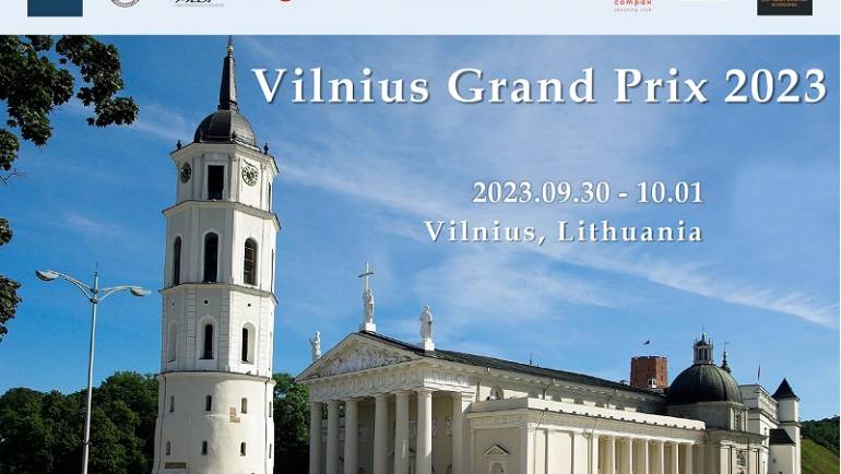 Kviečiame į tarptautinį turnyrą – Vilnius Grand Prix 2023