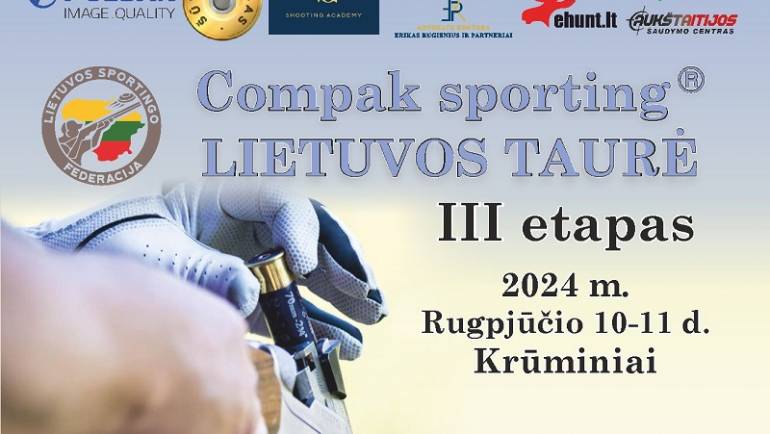 Kviečiame į Lietuvos taurės varžybų III etapą Šūvio klube
