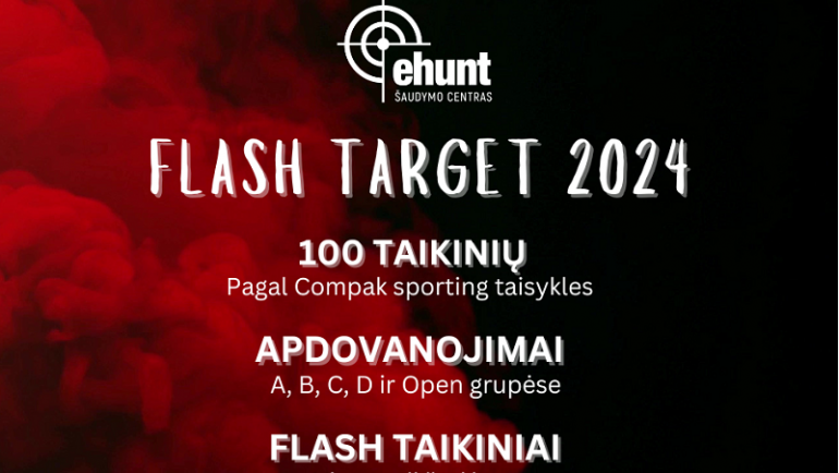Kviečiame į varžybas FLASH Target 2024