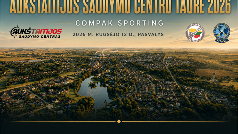 Kviečiame į Aukštaitijos šaudymo centro taurės varžybas!